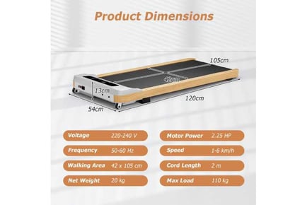 Under Desk Treadmill Walking Pad