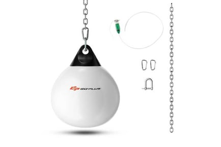 Water Punching Bag with Water Injector and Hanging Accessories