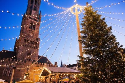 Bruges Christmas Markets Day Trip & Return Travel - 6 Pick-Up Points!