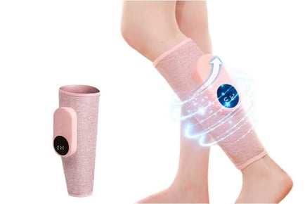 1Pc Heated Air Compression Foot Leg Muscle Massager