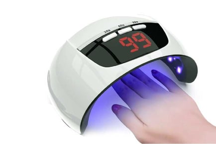 UV LED Nail Nail Dryer Lamp with LCD Display & 3 Timer Setting