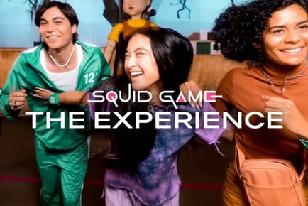 Squid Game Experience in New York City: Central Hotel Stay & Return Flights