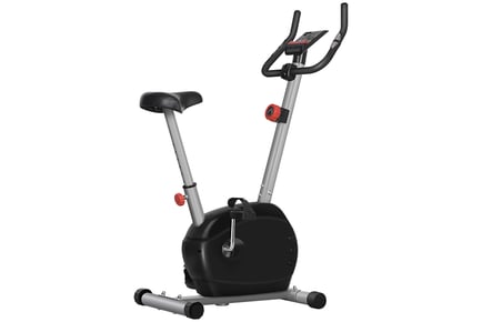 Quiet Exercise Bike with 8-Level Resistance - 2 Colours