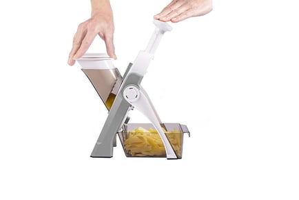 4 Mode Vegetable Slicer with Storage Container