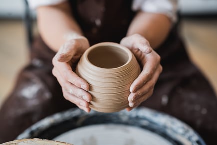 2 Hour Pottery Making Experience with Drink - Multiple Locations