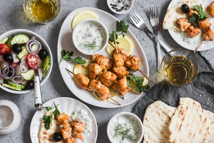 4* 15 Course Greek Meze Experience for 2 - Bouzouki By Night - Manchester City Centre