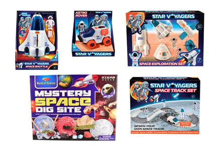 Space Toy Bundle - 6 Toys