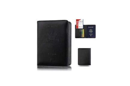 RFID Blocking Travel Passport Holder