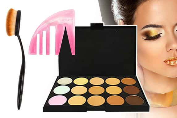 Global-Fulfillment-Limited-body-contour-stencil,-15pc-contour-palette-&-oval-foundation-brush-1