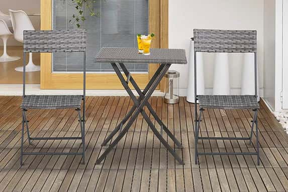 3-Piece Rattan 