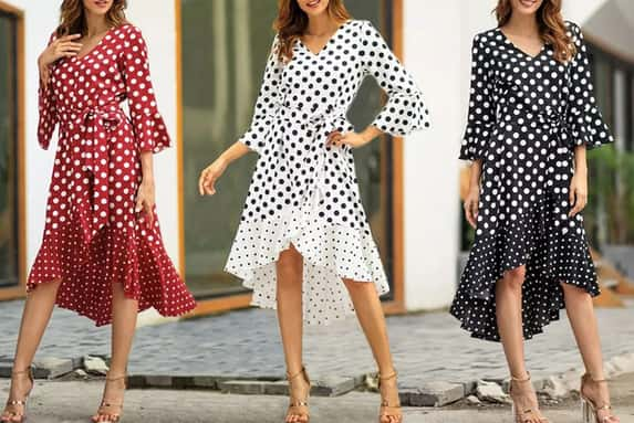 Polka-Dot-Dip-Hem-Wrap-Dress-1