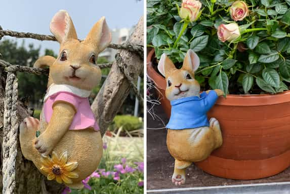 Hanging-Bunny-Garden-Statue-1