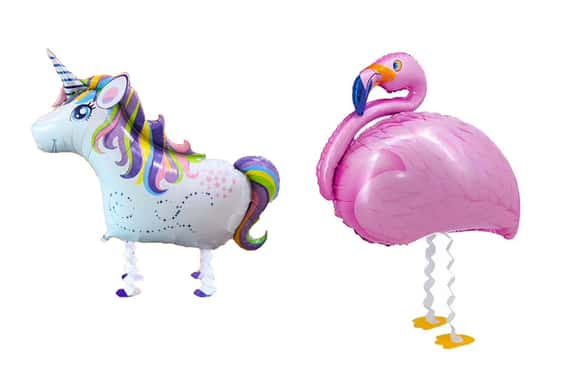 Walking-Flamingo-or-Unicorn-Party-Foil-Balloons-1