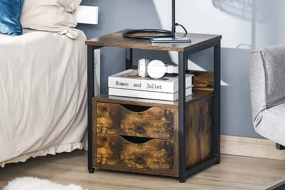 Modern-Side-Table---Rustic-Brown-1