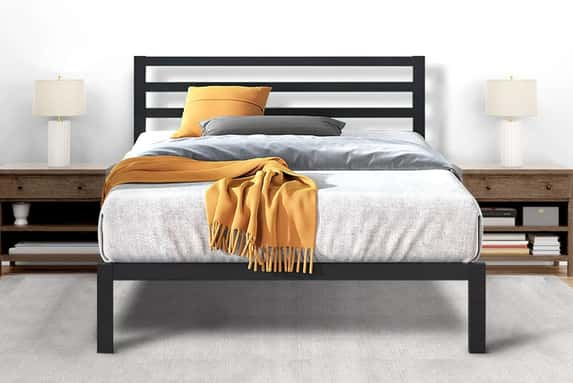 PREMIUM-METAL-BED-FRAME-BLACK-PLATFORM-COMPLETE-SET-HEADBOARD-1