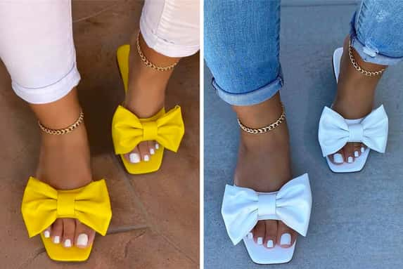 Women’s-Outdoor-Flat-Heel-Bowknot-Sandals-Trendy-1