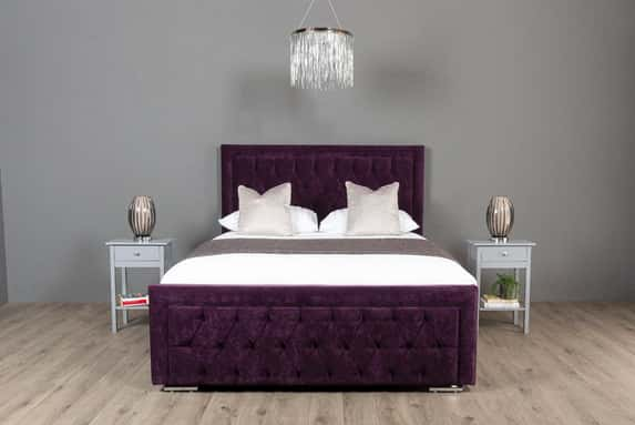 Luxury-Plush-Velvet-Sandringham-Bed-Frame-1