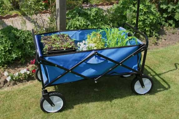 Foldable-Garden-trolley-1