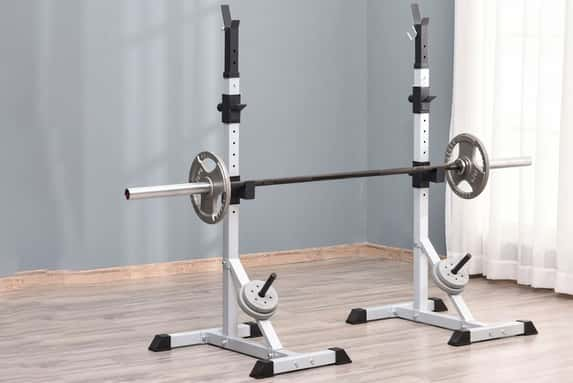 Weights-Bar-Barbell-Rack-Squat-Stand-1