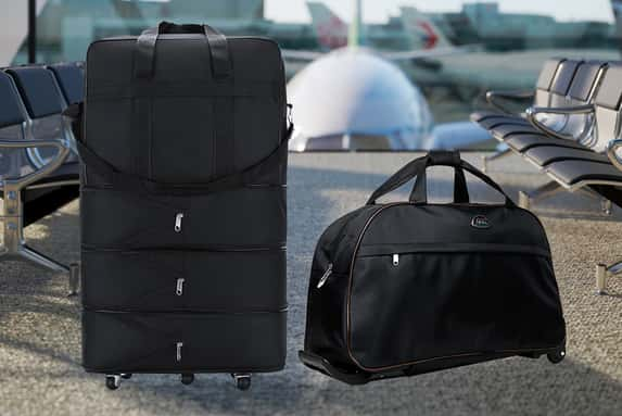 Airline-Checked-Foldable-Luggage-Bag-With-Universal-Wheels-1