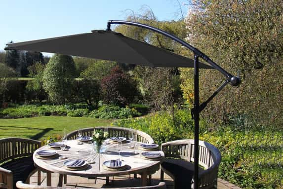 300m Cantilever Parasol - 5 colours-1