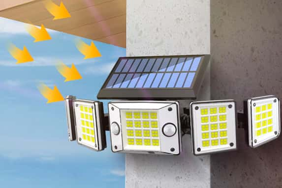 5-Lighting-Heads-Solar-Wall-Light-1