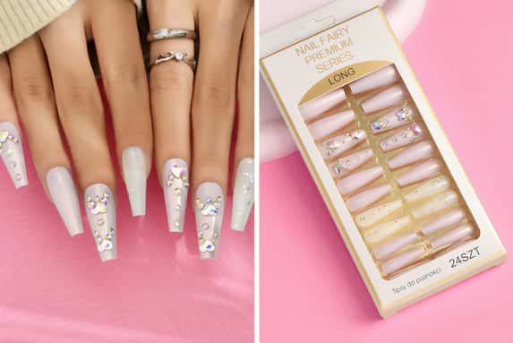 24pc-Stick-On-Nails-Pink-with-Rhinestones-1