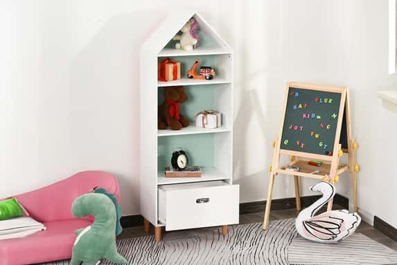 Kids 5-Tier Bookshelf