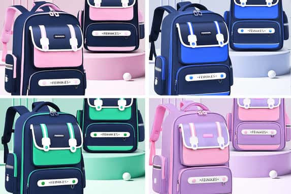 Children's-Breathable-Schoolbag-For-Spine-Protection-1