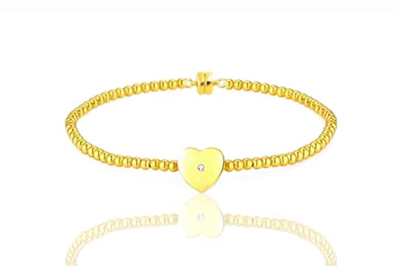 NATURAL-DIAMOND-GOLD-PLATED-MAGNETIC-CLASP-BRACELET-1