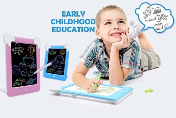 Kids-Light-Up-Drawing-Pad-Magic-Pad-LCD-Writing-Tablet-1