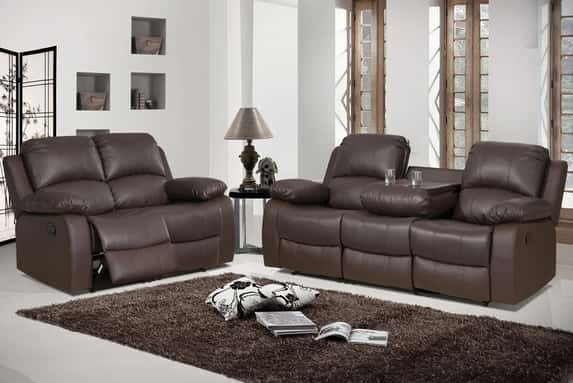 Valencia-Brown-Leather-Recliner-Sofa-Range-1