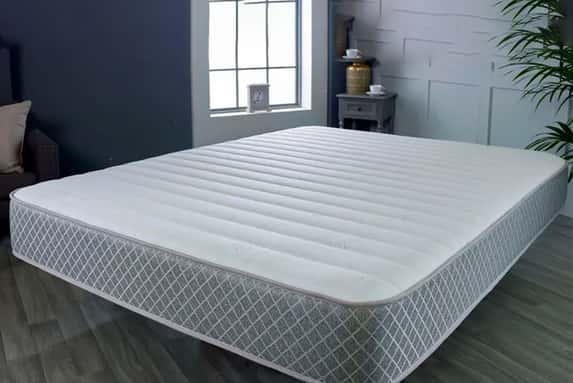 Memory-Foam-Hybrid-Sprung-Mattress-Grey-Border-1