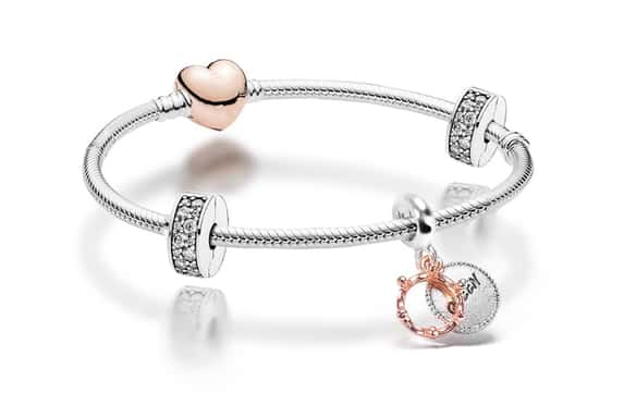 QUEEN-SILVER-&-ROSE-GOLD-CHARM-BRACELET-18.5CM