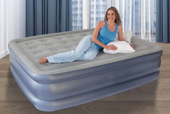 Alivio-Inflatable-High-Raised-Builtin-Electric-Pump-single-or-double-bed