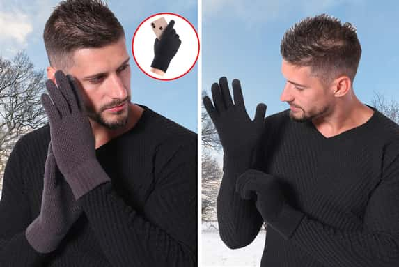 2-Pairs-Winter-Men-Stretch-Windproof-Touchscreen-Split-Finger-Gloves-Padded-Thick-Warm-Knit-Gloves-1