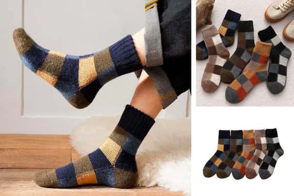 1-LEAD-Winter-Warm-Male-Men-Thick-Wool-Socks