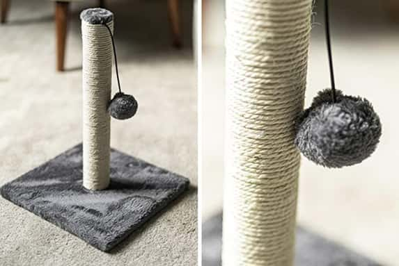 Durable-Cat-Scratching-Post-and-Board-with-Hanging-Ball-1