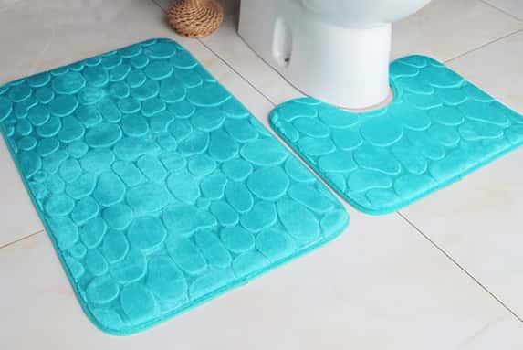 Cobblestone-Embossed-Bathroom-Bath-Mat-1