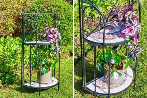 Sunflower-Mosaic-Plant-Stand-1