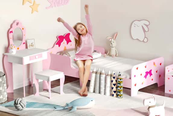 4-in-1-Pink-Kids-Bedroom-Furniture-Bundle-1