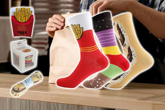 Creative-Fast-Food-Socks-Set-1