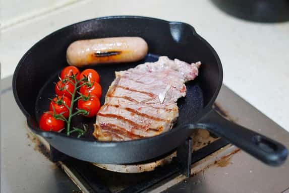 Cast-Iron-3-Pcs-Skillet-Pan-Set-Non-Stick-Round-Frying-Grill-Kitchen-Fry-Cooking-1