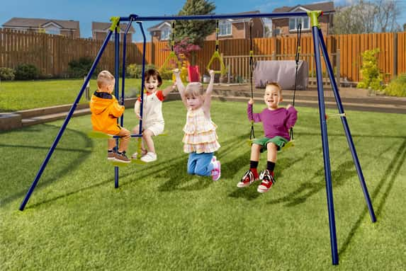 3-in-1-Multifunctional-A-Frame-Swing-Set-1