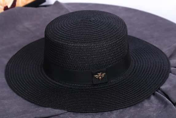 Gucci-Inspired-Women’s-Small-Bee-Straw-Hat-1