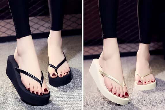 Women-Solid-Color-Flip-Flops-1