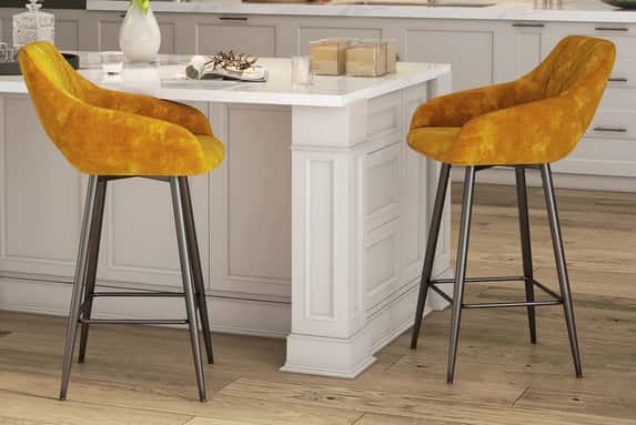 HOMCOM-Set-of-Two-Velvet-Feel-Bar-Stools-1