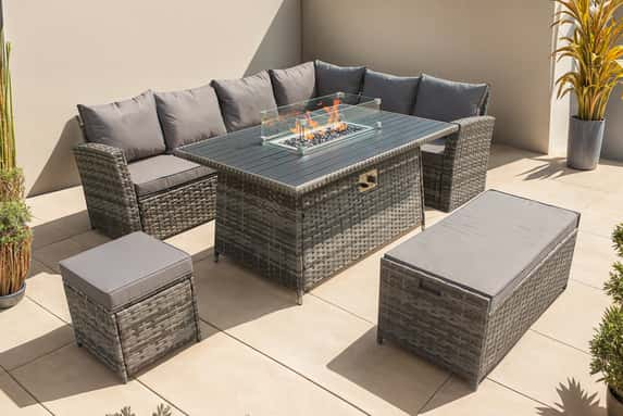 9-Seater-Rattan-Garden-Furniture-Corner-Sofa-1