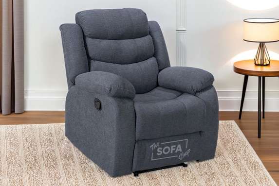 Dark-Grey-Fabric-Recliner-Chair-1