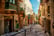 Valetta, Malta, Stock Image - Streets